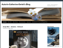 Tablet Screenshot of catherineoertel.wordpress.com