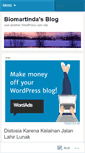 Mobile Screenshot of biomartinda.wordpress.com