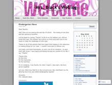 Tablet Screenshot of debeeblack.wordpress.com