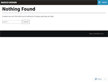 Tablet Screenshot of basicodesign.wordpress.com