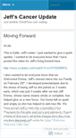 Mobile Screenshot of jeffscancerupdate.wordpress.com