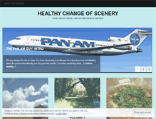 Tablet Screenshot of healthychangeofscenery.wordpress.com