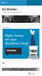 Mobile Screenshot of dedichter.wordpress.com