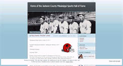 Desktop Screenshot of jacksoncountysports.wordpress.com