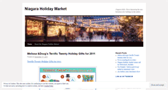 Desktop Screenshot of niagaramarket.wordpress.com