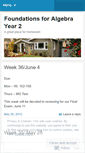 Mobile Screenshot of foundations4algebra.wordpress.com