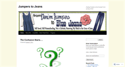 Desktop Screenshot of denimjumpers2bluejeans.wordpress.com