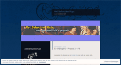 Desktop Screenshot of hetbehoudenhuys.wordpress.com