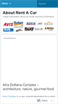 Mobile Screenshot of aboutrentacar.wordpress.com
