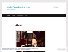 Tablet Screenshot of nadiatakesphotos.wordpress.com