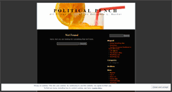 Desktop Screenshot of politicalpunch.wordpress.com