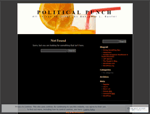 Tablet Screenshot of politicalpunch.wordpress.com