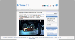 Desktop Screenshot of linkm.wordpress.com