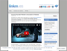 Tablet Screenshot of linkm.wordpress.com