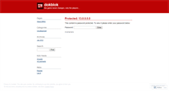 Desktop Screenshot of dokblok.wordpress.com