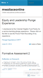 Mobile Screenshot of mwallaceonline.wordpress.com