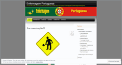 Desktop Screenshot of enfermagemportuguesa.wordpress.com
