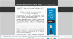 Desktop Screenshot of libertad5nvacastilla.wordpress.com