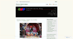 Desktop Screenshot of indianartworksblog.wordpress.com