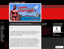 Tablet Screenshot of cufitness.wordpress.com