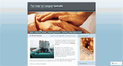 Desktop Screenshot of caregiverspirituality.wordpress.com