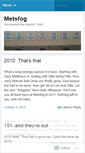 Mobile Screenshot of metsfog.wordpress.com