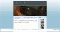 Desktop Screenshot of pousseurdecailloux.wordpress.com