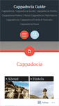 Mobile Screenshot of cappadociaguide.wordpress.com