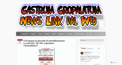Desktop Screenshot of castrumcropalatum.wordpress.com