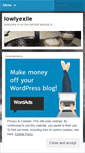 Mobile Screenshot of lowlyexile.wordpress.com