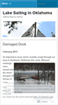 Mobile Screenshot of oksailing.wordpress.com