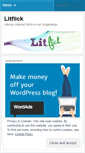 Mobile Screenshot of litflick.wordpress.com