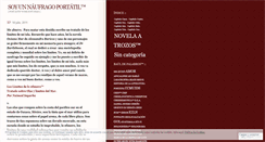 Desktop Screenshot of naufragoportatil.wordpress.com