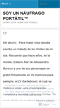 Mobile Screenshot of naufragoportatil.wordpress.com