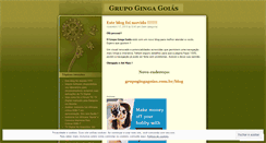Desktop Screenshot of grupogingagoias.wordpress.com