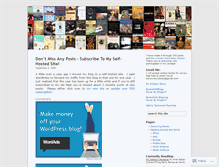 Tablet Screenshot of devourerofbooks.wordpress.com