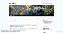 Desktop Screenshot of drv90210s.wordpress.com