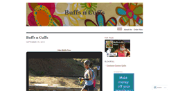 Desktop Screenshot of buffsncuffs.wordpress.com