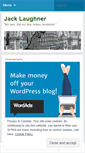 Mobile Screenshot of jacklaughner.wordpress.com