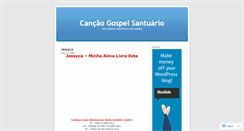 Desktop Screenshot of cancaogospel.wordpress.com