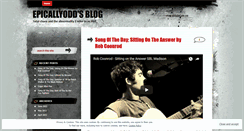 Desktop Screenshot of epicallyodd.wordpress.com