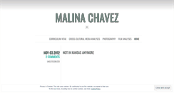 Desktop Screenshot of malinachavez.wordpress.com