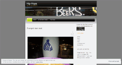Desktop Screenshot of hiphopsbeer.wordpress.com