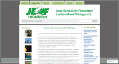Desktop Screenshot of jefthueringen.wordpress.com