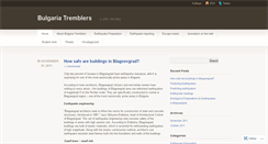 Desktop Screenshot of bulgariatremblers.wordpress.com