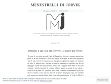 Tablet Screenshot of menestrelli.wordpress.com