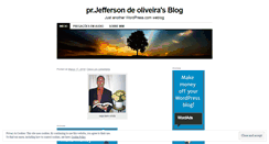 Desktop Screenshot of pregadorjeffersondeoliveira.wordpress.com