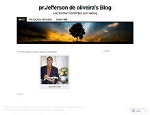 Tablet Screenshot of pregadorjeffersondeoliveira.wordpress.com