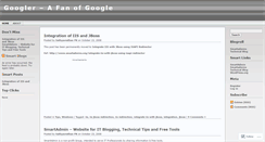 Desktop Screenshot of adminscorner.wordpress.com