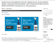 Tablet Screenshot of manajemenconsultant.wordpress.com